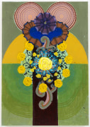 , BEATRIZ MILHAZES Ip&ecirc; Rosa, 1997 Acrylic on canvas 51 x 35 1/2 in. (129.5 x 90.2 cm)