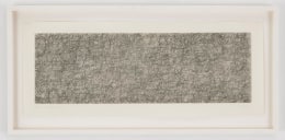 , JOHN CAGE&nbsp;R3 (Where R = Ryoanji),&nbsp;1983&nbsp;Drypoint, Set of 2&nbsp;Each: 9 1/4 x 23 1/4 in. (23.5 x 59 cm)&nbsp;Edition of 25