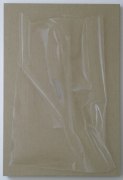 , HELENE APPEL&nbsp;Plastic Bag,&nbsp;2014&nbsp;Watercolor on linen&nbsp;43 11/16 x 29 1/2 in. (111 x 75 cm)