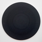 , MICHELLE GRABNER, Untitled, 2013 Flashe on canvas Diameter: 80 in.