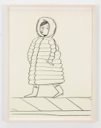 GRACE WEAVER woman in a puffer coat, 2018