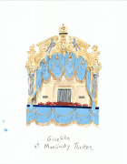 Cultural Capital (Mariinsky Theatre), 2013, Gouache on paper