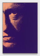Andrew Brischler, Self Portrait (Purple #2), 2021