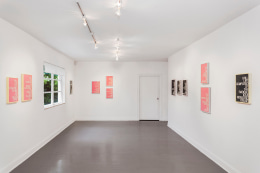 Installation view of Maynard Monrow &quot;Under the Influence&quot;