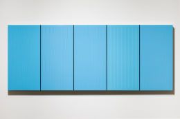 Untitled (Peacock Blue), 2014