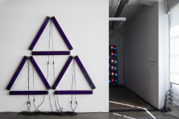 Installation view, Black Is A Color (2021), GAVLAK Los Angeles