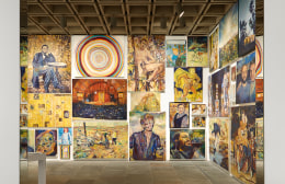 Installation of&nbsp;My American Dream&nbsp;at the Whitney Biennial 2014 (Stuart Comer curated section)