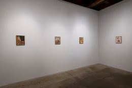 Installation view of Marnie Weber &quot;Chapel of the Moon&quot;
