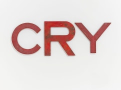Cry, 2009 Metal, wood and plastic