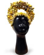 Bessie, 2015, Terracotta, porcelain, gold, epoxy, india ink