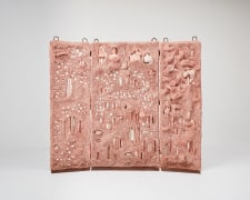 Nacho Carbonell, Archaeological Folding Screen (TB 14:2022), 2022