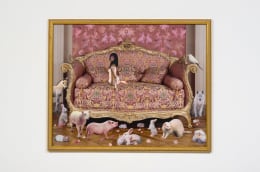 Marnie Weber Pink Bed, 2001