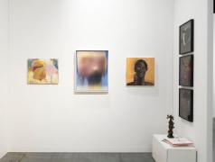 Installation view of booth E16