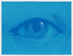 Andrew Brischler, Blue Eye (For Herb), 2021