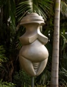 Judy Chicago, Untitled, 2022. Exhibition view: The Divine Feminine,&nbsp;Ann Norton Sculpture Gardens, Florida. Photo: Oriol Tarridas