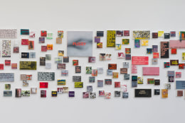 Betty Tompkins &quot;WOMEN Words, Phrases and Stories&quot; Installation View