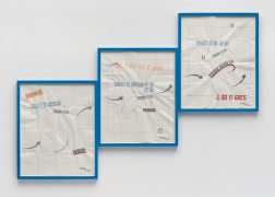 Lawrence Weiner, 1 2 3