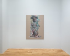 Installation view of Jameson Green,&nbsp;Crutches, Crosses, Caskets / Caskets, Crosses, Crutches, September 5 - October 11, 2025
