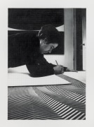 Dan Fischer Bridget Riley in Studio, 2024