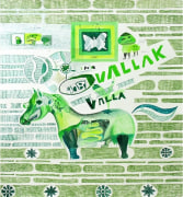 Vallak, 2006, mixed media on paper