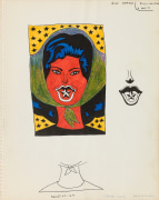 Untitled (Study for Blue Tattoo), 1964