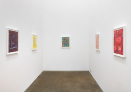 Clare Grill, installation view of There&#039;s the Air at Derek Eller Gallery, 2021