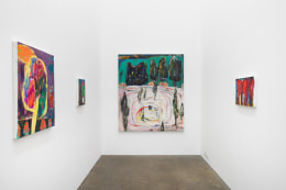 Installation view of Areum Yang, Liminal Sojourns, March 23 - April 22, 2023