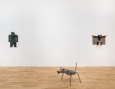 Installation view of Steve Keister, Split Level, July 16 - August 22, 2025