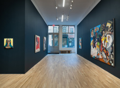 Installation view of Jameson Green,&nbsp;Crutches, Crosses, Caskets / Caskets, Crosses, Crutches, September 5 - October 11, 2025
