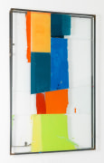 North Shore Variations,&nbsp;2015, glass, steel, screen print ink, block printing ink, acrylic paint, and silicone&nbsp;