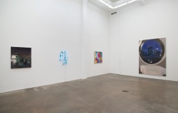 Jane Freilicher, Mira Dancy, Daniel Heidkamp, installation view at Derek Eller Gallery, New York