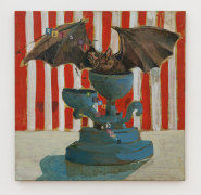 Bat in a Blue Cup, 2024