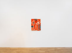 Installation view of Steve Keister, Split Level, July 16 - August 22, 2025
