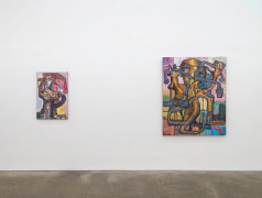 Steve DiBenedetto:&nbsp;Toasted with Everything, installation view at Derek Eller Gallery, New York, 2018