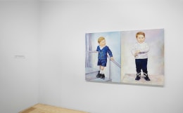 Keith Mayerson, My American Dream (Prologue), installation view at Derek Eller Gallery, New York