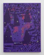 Purple Stardawg, 2023-2024, acrylic on canvas