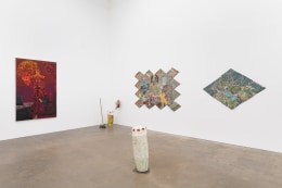 Kathia St. Hilaire &amp;amp; Austin Martin White &quot;Celestial Transits&quot;, Installation view at Derek Eller Gallery, NY, 2021