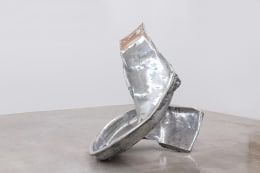 Spiral Slide, 2014, cast and polished aluminum