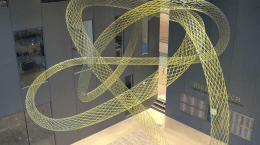 Entanglement, 2022 stainless steel, paint