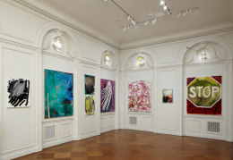 Installation view of White Collar Crimes: Presented by Vito Schnabel at Acquavella Galleries from February 20 - March 26, 2013.
