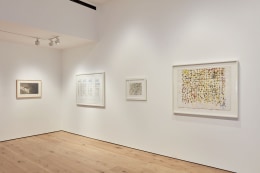 Installation view of &quot;Works on Paper from a Distinguished Private Collection&quot;