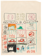 Basquiat Untitled (Grid), 1981