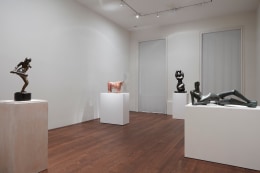 Installation view of Three Dimensions: Modern &amp; Contemporary Approaches to Relief and Sculpture at Acquavella Galleries Exhibition Extended through December 15, 2017.