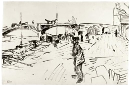 Andr&eacute; Derain, Le pont de Chatou, c. 1904