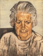 Lucian Freud, The Painter's Mother, 1972