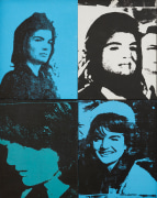 ANDY WARHOL  Four Jackies,&nbsp;1964&nbsp;  Acrylic and silkscreen on linen  Each: 20 x 16 in. Overall: 40 x 32 in. (Each 50.8 x 40.6 cm, Overall 101.6 cm)  &copy; 2024 The Andy Warhol Foundation for the Visual Arts, Inc. / Artists Rights Society (ARS), New York