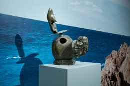 Installation view of &quot;Mir&oacute; the Sculptor: Elements of Nature&quot;