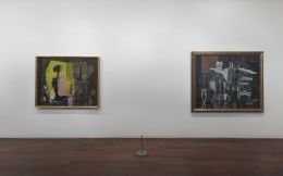 Installation view of Georges Braque: Pioneer of Modernism at Acquavella Galleries from October 11 - November 29, 2011.