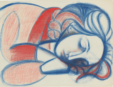 Portrait de femme endormie, III [Portrait of Sleeping Woman, III]