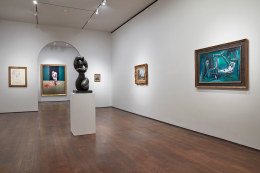 Installation view of&nbsp;Masterworks: From Bonnard to Barcel&oacute;,&nbsp;on view at Acquavella Galleries in New York, Winter 2024.